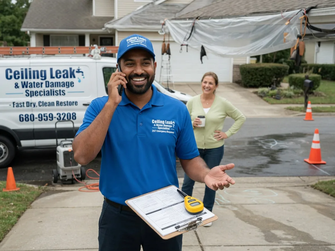 Ceiling Leak Cleanup Manns Choice, PA FAQs